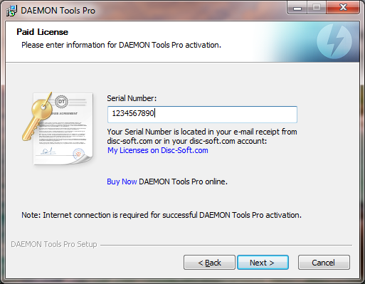 daemon tools lite serial number